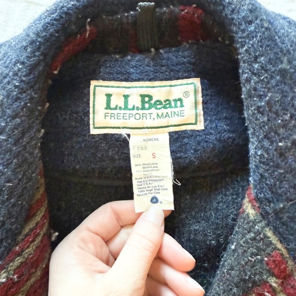 Vintage LL Bean Wool Coat - Picture 2 of 3